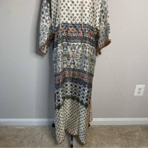 NWT Johnny Was Corey Twill Silk Dress - Picture 10 of 12